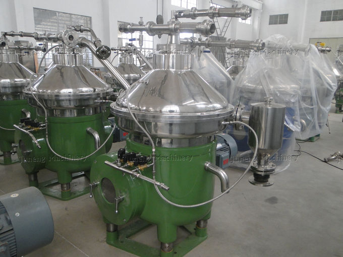 Машина центрифуги девственного кокосового масла пользы фабрики непрерывная приводится в действие разделитель масла диска